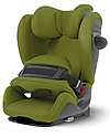 Pallas G i-Size Car Seat - Nature Green/Green - with Advanced Impact Shield - Group 1/2/3