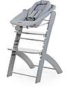Stone Grey Newborn Seat + Grey Cushion - For Evosit and Lambda Chair
