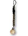 Silicone Pacifier Clip - with Beads - Leopard