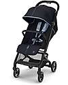 Beezy Stroller - Ocean Blue/Navy Blue - with One-Pull Harness