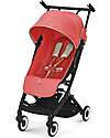 Stroller Libelle - Hibiscus Red/Red - from 6 months - with One-Pull Harness