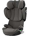 Solution T i-Fix car seat - Mirage Grey/Dark Gray - Group 2/3 Solution T i-Fix car seat - Mirage Grey/Dark Gray - Group 2/3