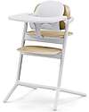 Lemo 3in1 Evolutive Highchair - Sand White/White