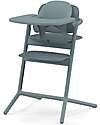 Lemo 3in1 Evolutive Highchair - Stone Blue/Mid Blue
