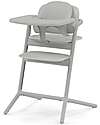 Lemo 3in1 Evolutive Highchair - Suede Grey/Mid Grey Lemo 3in1 Evolutive Highchair - Suede Grey/Mid Grey