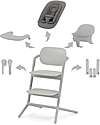 Lemo 4in1 Evolutive Highchair - Suede Grey / Mid Grey