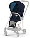 Seat Pack Plus for Mios3 Stroller - Midnight Blue - with Canopy