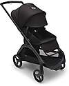 Bugaboo Dragonfly Complete - Seat Frame & Canopy - Black Midnight Black - Ultra-compact from birth to 15kg