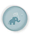 Foodie Plate - Elphee Blue - 100% Food-Grade PP Foodie Plate - Elphee Blue - 100% Food-Grade PP