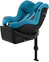 Sirona Gi I-Size Plus Car Seat and 360° Rotating Base - Beach Blue - from Birth to 4 Years