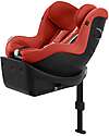 Sirona Gi I-Size Plus Car Seat and 360° Rotating Base - Hibiscus Red - from Birth to 4 Years