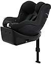 Sirona Gi I-Size Car Seat and 360° Rotating Base - Moon Black - from Birth to 4 Years