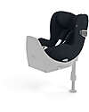 Sirona T i-Size Plus Car Seat - Nautical Blue - Solar Canopy with Mesh Inserts - 360° Rotation