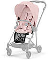 Seat for Mios Stroller - Peach Pink - Agility and Elegance in the City  Seat for Mios Stroller - Peach Pink - Agility and Elegance in the City 