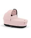 Lux Carrycot for Priam or E-Priam Stroller - Peach Pink - Memory Foam Mattress