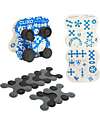 Designer Pack - 9 Pieces - Black Grey - STEAM Magnetic Construction Game Designer Pack - 9 Pieces - Black Grey - STEAM Magnetic Construction Game