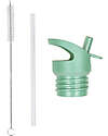 Lid Straw and Brush Kit - Forest friends Lid Straw and Brush Kit - Forest friends