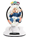 4moms Electric Baby Swing MamaRoo 4.0 Infant Seat - Multi Plush - Replicate Parents Natural Motion Bouncers