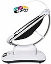 4moms Electric Baby Swing MamaRoo 4.0 Infant Seat - Silver Plush - Replicate Parents Natural Motion Bouncers