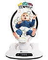 4moms OUTLET - Electric Baby Swing MamaRoo 4.0 Infant Seat - Multi Plush - Replicate Parents Natural Motion - Showroom Sample Bouncers