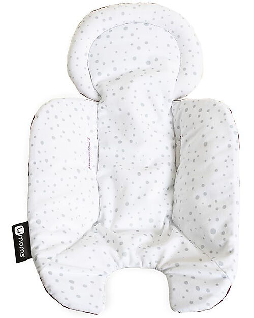 4moms Reducer for Bouncer MamaRoo 5.0 - Maroon/Plush - Reversible Bouncers