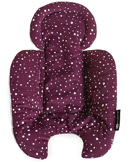 4moms Reducer for Bouncer MamaRoo 5.0 - Maroon/Plush - Reversible Bouncers