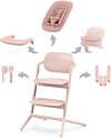 Lemo 4in1 Evolutive Highchair - Pearl Pink / Light Pink