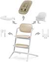 Lemo 4in1 Evolutive Highchair - Sand White / White