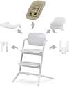 Lemo 4in1 Evolutive Highchair - All White / White