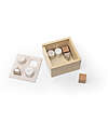 Wooden Shape Sorting Box - Nougat - FSC-certified Beechwood Wooden Shape Sorting Box - Nougat - FSC-certified Beechwood