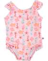 Baby Ruffled One Piece Swimsuit - Sally the Seahorse