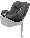 Car Seat Sirona G i-Size Plus - Lava Grey - Mesh Fabric Car Seat Sirona G i-Size Plus - Lava Grey - Mesh Fabric
