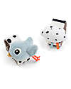 Wrist Rattle 2 Pack - Happy Clouds - Blue