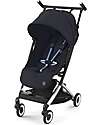 Stroller Libelle - Dark Blue - Silver Frame Detail - New Model