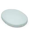 Fitted Sheet for Evolutive Crib Sleepi Mini - Dots Sage - 100% Cotton