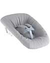 Newborn Set for Tripp Trapp High Chair- Grey - with Toy Hanger