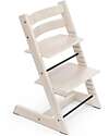 Tripp Trapp High Chair - Lime White - Beech Wood