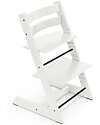 Tripp Trapp High Chair - White - Beech Wood