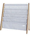 Montessori Book Rack - Gingham Blue - Recycled Polyester - 61x63x25,4 cm