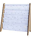 Montessori Book Rack - Blueberry Mist - Recycled Polyester - 61x63x25,4 cm