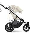 Avi Spin Stroller - Seashell Beige - Three-Wheel All-Terrain Avi Spin Stroller - Seashell Beige - Three-Wheel All-Terrain