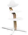 Evolutive Chair Nomi - White - Oak Wood Evolutive Chair Nomi - White - Oak Wood