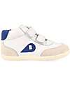 Step Up Champ High Chalk Shoes - Gentian Blue - First Step