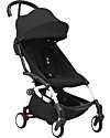 YOYO3 Stroller White Frame and Black Seat - From 6 Months