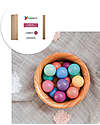 16 Pieces - Ball Pack - Pastel - 100% Non-Toxic ABS Wood - STEM Learning!