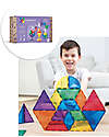 36 Pieces - Shape Expansion Pack - Rainbow -100% Non-toxic ABS Plastic - STEM Learning!