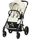 Balios S Lux Stroller - Seashell Beige - Taupe Frame - from Birth up to 4 Years Balios S Lux Stroller - Seashell Beige - Taupe Frame - from Birth up to 4 Years