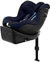 Sirona Gi i-Size Plus Car Seat - Ocean Blue/Navy Blue - Mesh Fabric