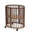 Evolutive Crib Sleepi Mini V3 - Warm Brown - Beech Wood