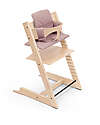 Cushion for Tripp Trapp High Chair - Mauve - Organic Cotton